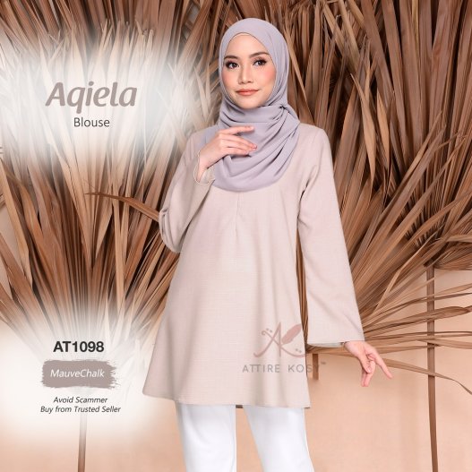 Aqiela Blouse AT1098 (MauveChalk)