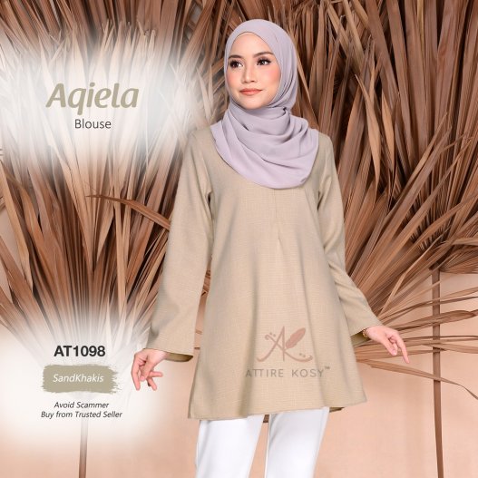 Aqiela Blouse AT1098 (SandKhakis) 