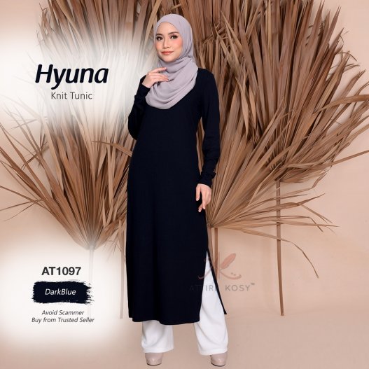 Hyuna Knit Tunic AT1097 (DarkBlue) 