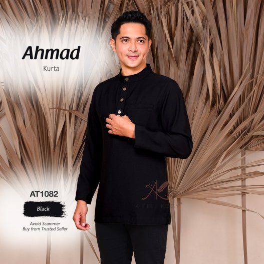 Ahmad Kurta AT1082 (Black)