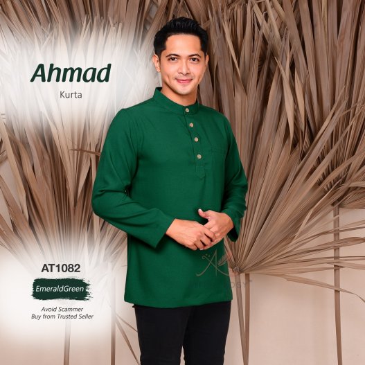 Ahmad Kurta AT1082 (EmeraldGreen) 