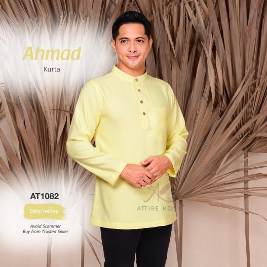 Ahmad Kurta AT1082 (BabyYellow) 