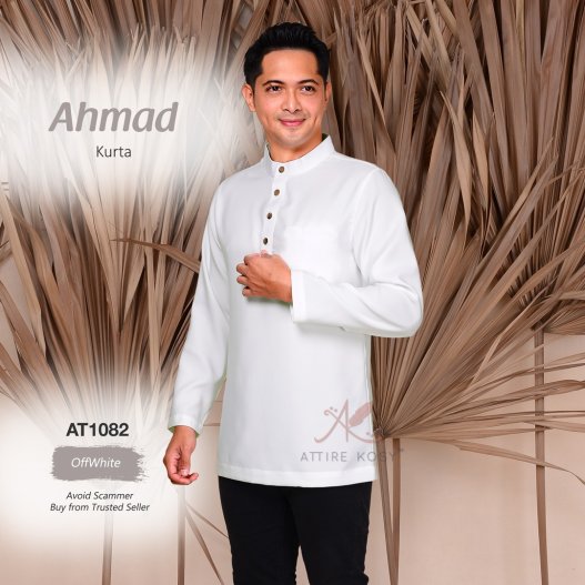 Ahmad Kurta AT1082 (OffWhite)