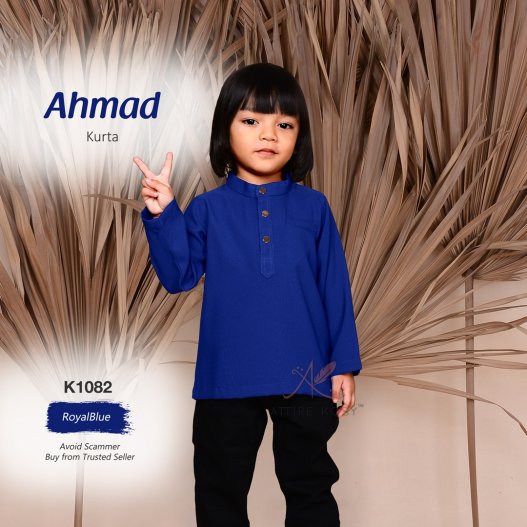 Ahmad Kurta K1082 (RoyalBlue) 