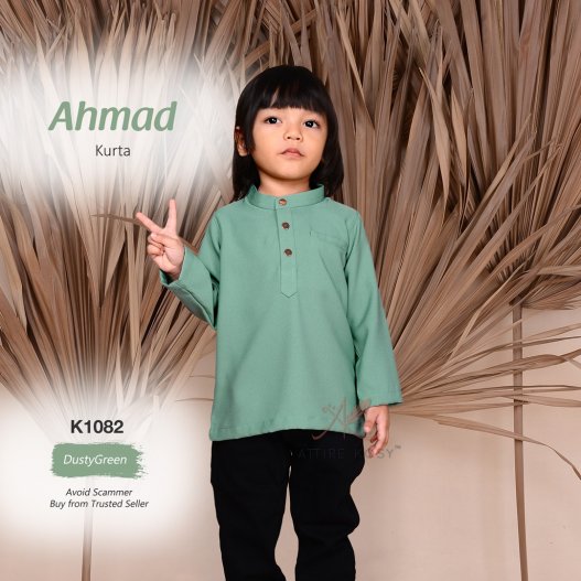 Ahmad Kurta K1082 (DustyGreen) 