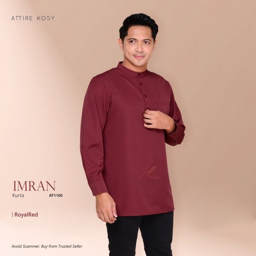 Imran Kurta AT1100 (RoyalRed)