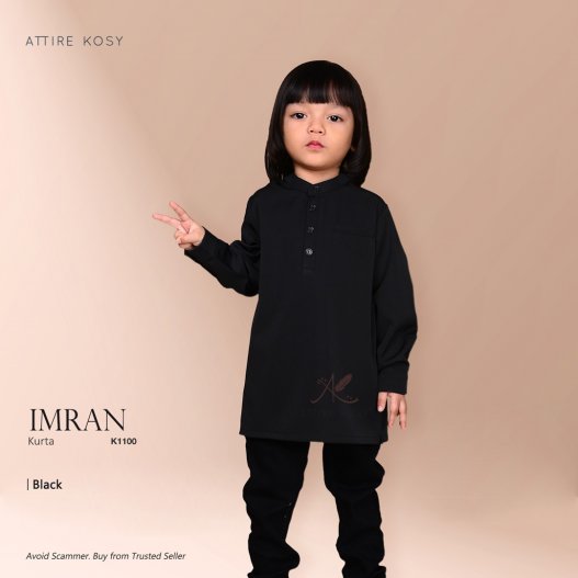 Imran Kurta K1100 (Black)