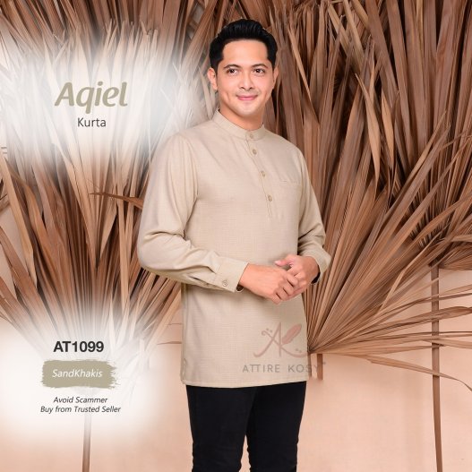 Aqiel Kurta AT1099 (SandKhakis) 