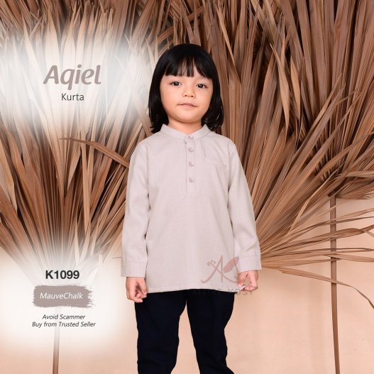 Aqiel Kurta K1099 (MauveChalk) 