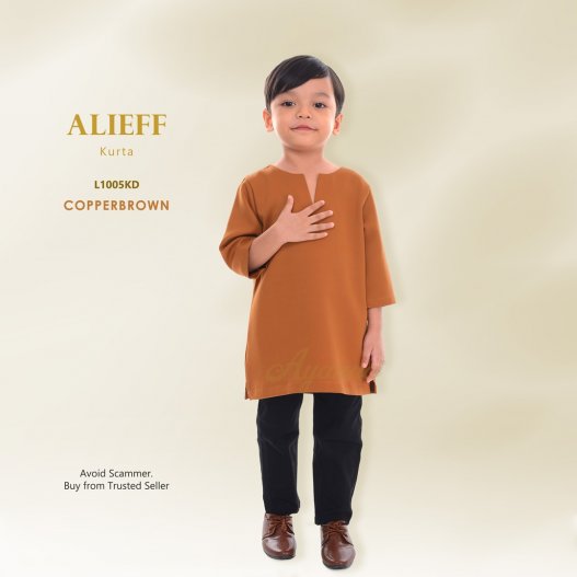 Alieff Kurta L1005KD (CopperBrown) 