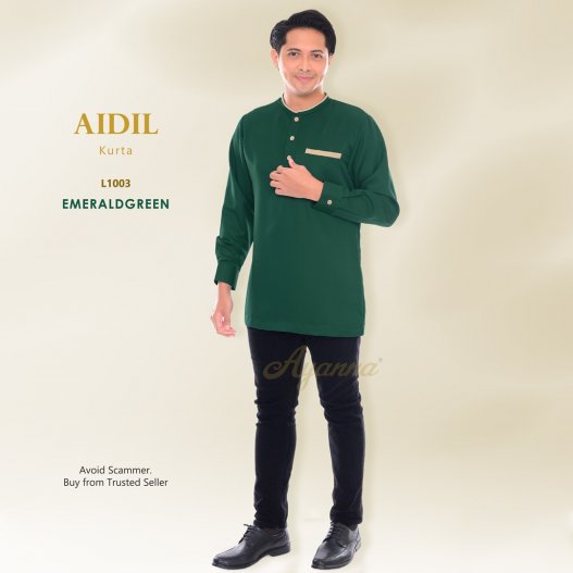 Aidil Kurta L1003 (EmeraldGreen)
