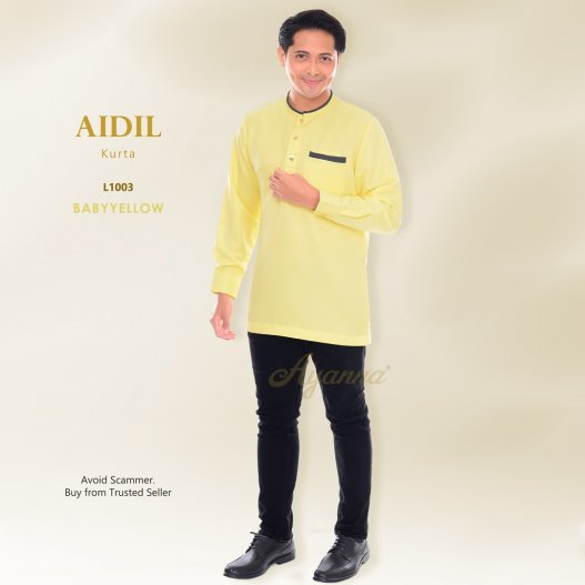 Aidil Kurta L1003 (BabyYellow)