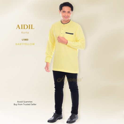 Aidil Kurta L1003 (BabyYellow) 