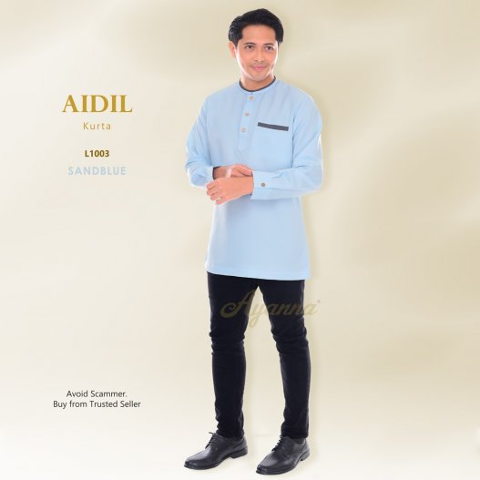 Aidil Kurta L1003 (SandBlue) 