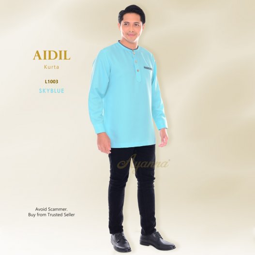 Aidil Kurta L1003 (SkyBlue)