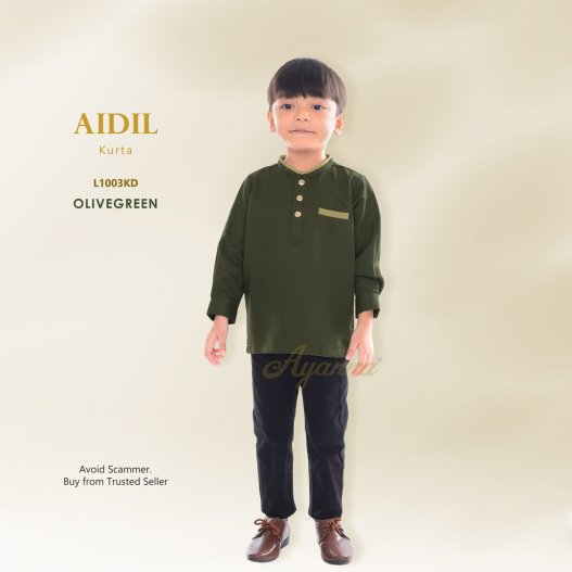 Aidil Kurta L1003KD (OliveGreen) 