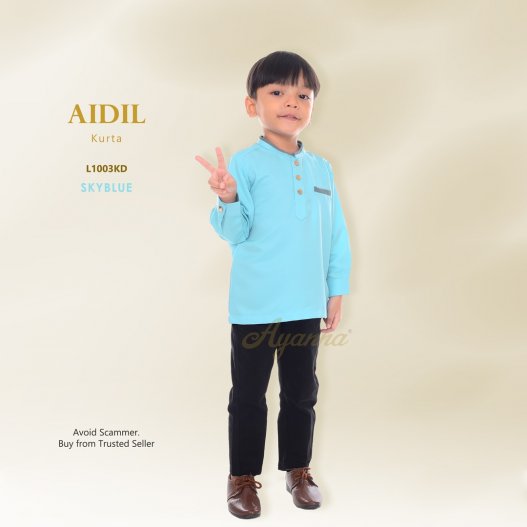 Aidil Kurta L1003KD (SkyBlue) 