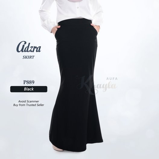 Adzra Skirt P889 (Black)