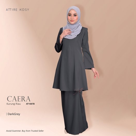 Caera Kurung Riau AT1087B (DarkGrey)