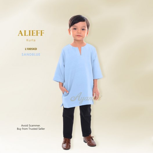 Alieff Kurta L1005KD (SandBlue)