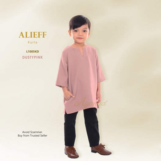 Alieff Kurta L1005KD (DustyPink)