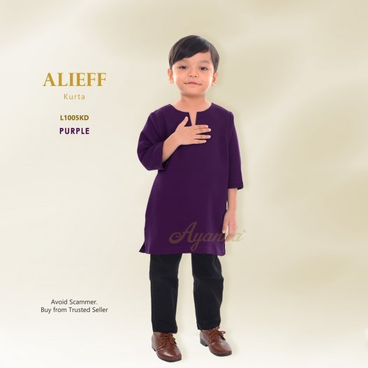 Alieff Kurta L1005KD (Purple)