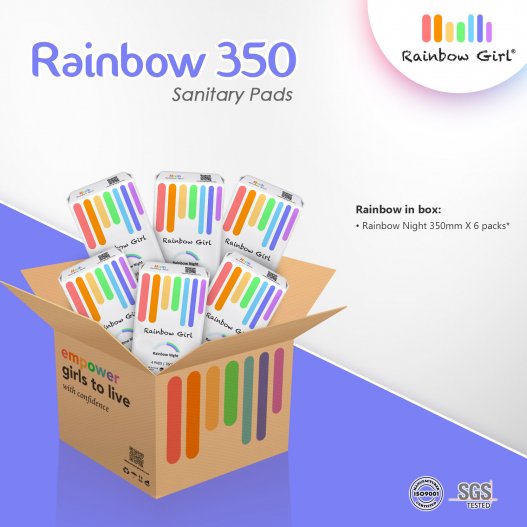 Rainbow 350 Box - 6 packs 