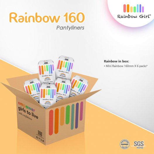Rainbow 160 Box - 6 packs 