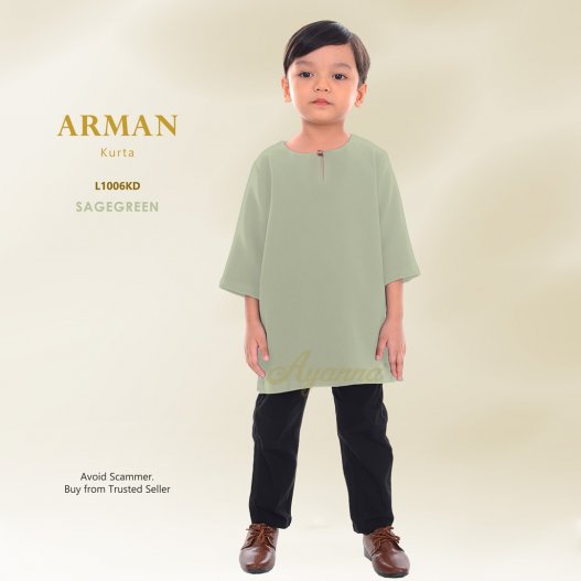 Arman Kurta L1006KD (SageGreen) 