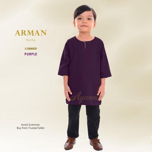 Arman Kurta L1006KD (Purple) 