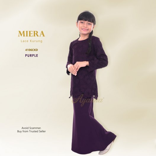 Miera Lace Kurung 4106CKD (Purple) 