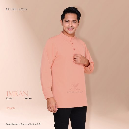 Imran Kurta AT1100 (Peach)