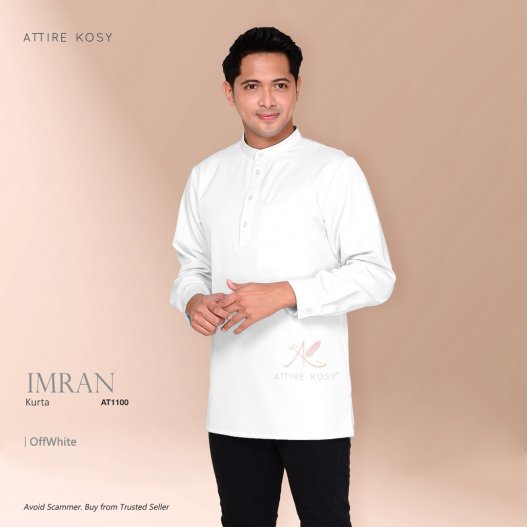 Imran Kurta AT1100 (OffWhite) 