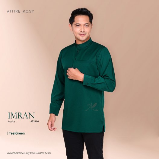 Imran Kurta AT1100 (TealGreen)