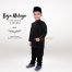 Baju Melayu Cekak Musang L1001KD (Black) 