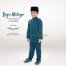Baju Melayu Cekak Musang L1001KD (TealGreen) 
