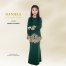 Daniela Beads & Lace Kurung 4114KD (EmeraldGreen) 