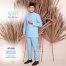 Ajdin Baju Melayu Cekak Musang AT1083 (BabyBlue) 