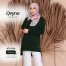 Qeyna Knit Blouse AT1076A (DarkGreen) 