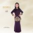 Daniela Beads & Lace Kurung 4114BKD (Purple) 